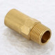 Вставка переходная бронза Viega Sanpress 22x1/2 НР 119676