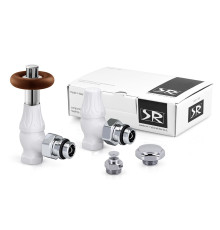 Комплект термостатический SR Rubinetterie Old Style 1/2 угловой белый K367-1500VC0A