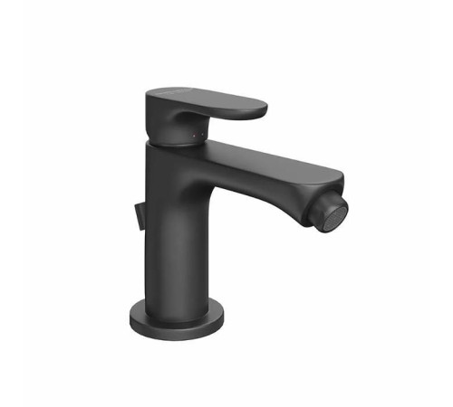 Смеситель для биде Kerama Marazzi Ole с донным клапаном черный матовый 69425KM.01.093