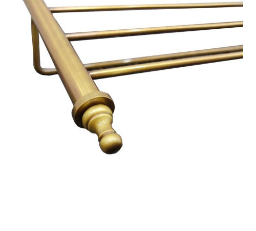 Полка-решетка для ванной подвесная TW Bristol 99 55x37x13 см бронза TWBR99br