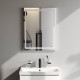 Зеркало с LED-подсветкой AM.PM Gem 55 см M91AMOX0551WG