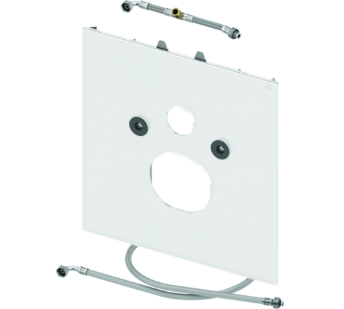 Панель нижняя стеклянная TECE TECElux для электронного привода белая 9650103