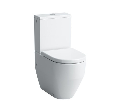 Унитаз-моноблок Laufen Pro 36х65х44 см приставной белый 8.2595.2.000.000.1/8.2995.3.000.973.1