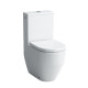 Унитаз-моноблок Laufen Pro 36х65х44 см приставной белый 8.2595.2.000.000.1/8.2995.3.000.973.1