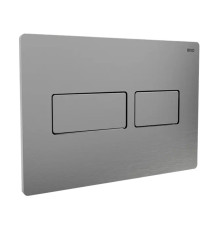 Панель смыва RIVO Touch lux Сатинированная сталь 301007