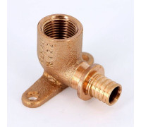 Водорозетка надвижная REHAU RAUTITAN RX+ 16x1/2 ВР бронза 456358