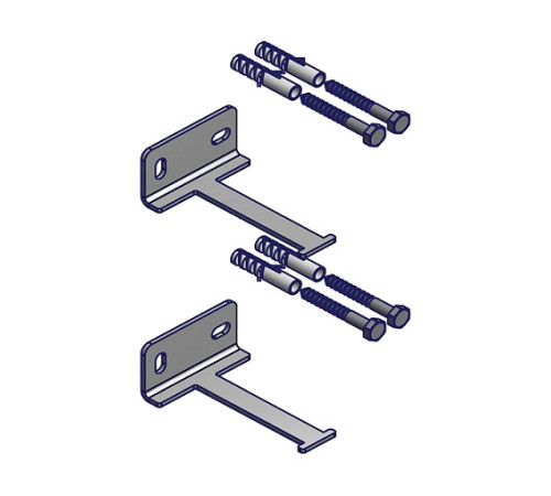 Набор креплений Watts для настенного монтажа коллекторов серии VB32 10026388