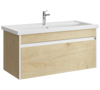 Тумба под умывальник AQUATON Urban 966х460х450 мм подвесная Дуб Давос URB0110DD