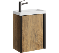 Тумба под умывальник AQUATON Urban 435х540х250 мм подвесная Дуб Балтийский URB0145DB