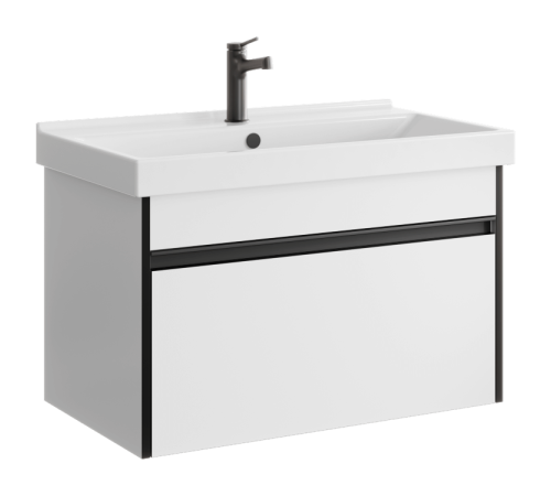 Тумба под умывальник подвесная AQweber Urban 762х460х440 мм белый URB0108W