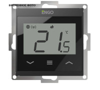 Термостат ENGO Controls E55 комнатный встраиваемый программируемый WiFi черный E55-B