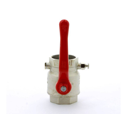 Кран шаровой Itap Ideal ВВ с заглушкой и дренажным вентилем рычаг 2 1150200