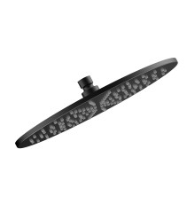 Верхний душ AQUAMET Ø 300 мм латунь черный матовый AQM8609MB