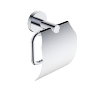 Держатель туалетной бумаги с крышкой Trento хром AQM7210CR