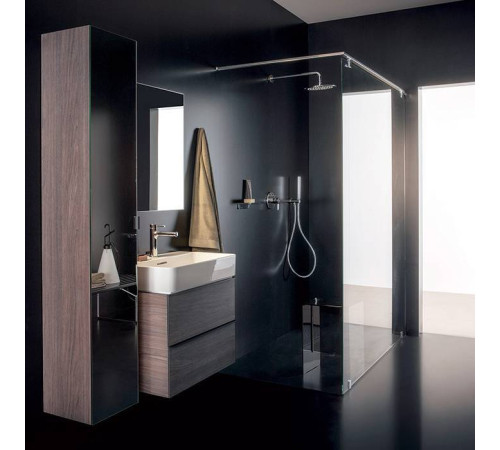 Шкаф-пенал с зеркалом Laufen Space 300x300x1700 мм петли слева темный вяз 4.1090.1.160.103.1