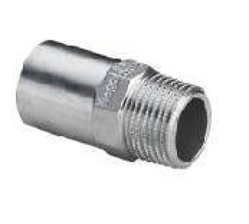 Вставка с наружной резьбой Viega Sanpress Inox 22x3/4 нержавеющая сталь 2311.1 436742