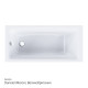 Ванна акриловая AM.PM Gem 150х70 см W90A-150-070W-A1