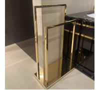 Полотенцедержатель Oasis Square напольный двойной золото 0ACS02608000048OR