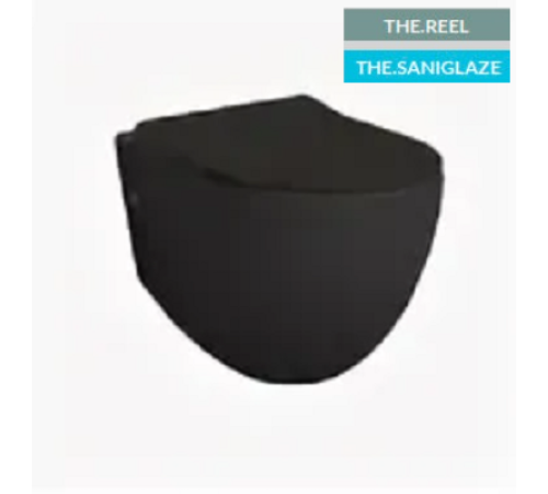 Унитаз подвесной Artceram File 2.0 370x520x370 мм черный матовый FLV006 17 00