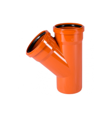 Тройник канализационный Ostendorf KGEA 160/125 45° 222310