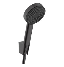 Душевой гарнитур Hansgrohe Pulsify 1jet Porter ручной душ держатель и шланг 125 см черный матовый 24301670