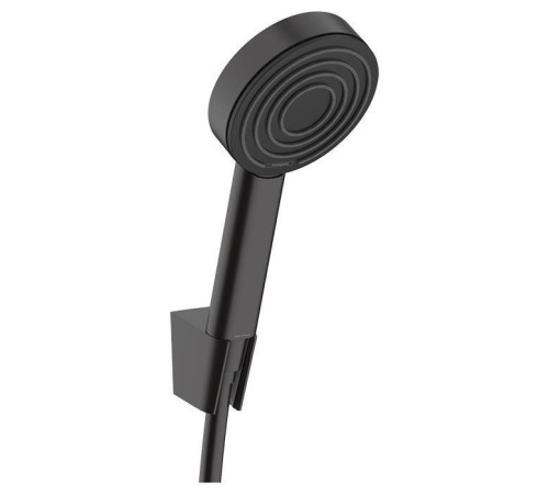 Душевой гарнитур Hansgrohe Pulsify 1jet Porter ручной душ держатель и шланг 125 см черный матовый 24301670