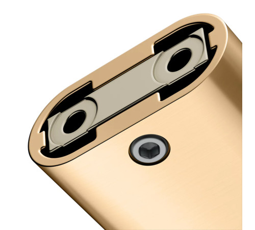 Крючок для полотенец Keuco Edition 400 двойной подвесной brushed brass 11515250000