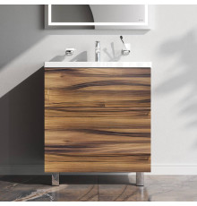 Тумба под раковину напольная AM.PM Gem 75 см 2 ящика орех M90FSX0752HF