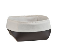 Корзина для хлеба ADJ 20x20x9 см шоколад/капучино 0037.06/04