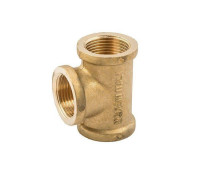 Тройник латунный General Fittings 1/2 ВВВ равнопроходной EBF0712