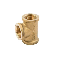 Тройник латунный General Fittings 1/2 ВВВ равнопроходной EBF0712