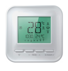 Терморегулятор программируемый Теплолюкс 520 белый 2176932