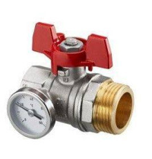 Шаровой кран Oventrop Optibal Ду20 с плоским уплотнением 1406483