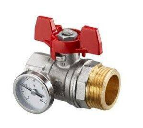 Шаровой кран Oventrop Optibal Ду20 с плоским уплотнением 1406483