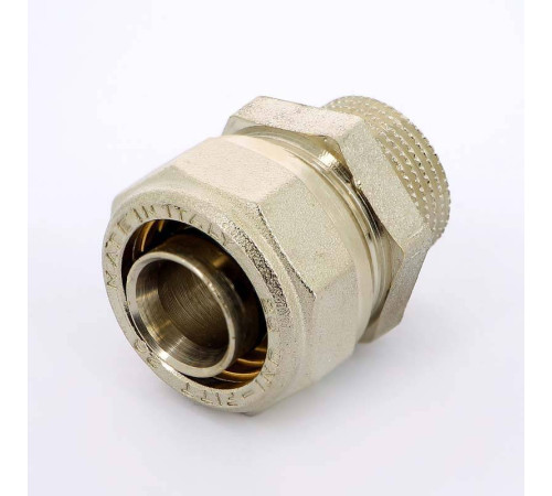 Муфта обжимная Uni-Fitt никелированная 26х3/4 НР 662N8300