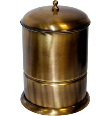 Ведро мусорное напольное Boheme Medici 21х21х33 см бронза 10608