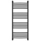 Полотенцесушитель водяной Сунержа Богема+ с полкой 500x1200 мм матовый черный 31-0221-1250