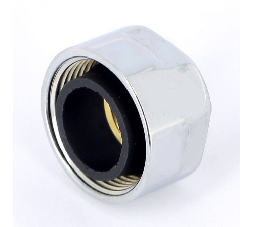 Соединитель для медной трубы Carlo Poletti 15 мм хром A58409B