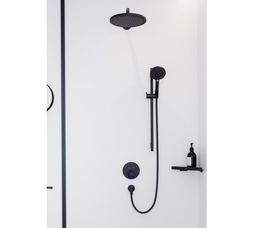 Угловая корзинка Hansgrohe AddStoris черный матовый 41741670