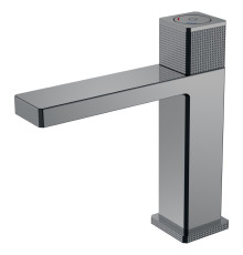 Смеситель для раковины автоматический Boheme Quad антрацит 159-SGM