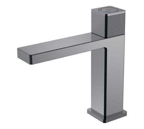 Смеситель для раковины автоматический Boheme Quad антрацит 159-SGM