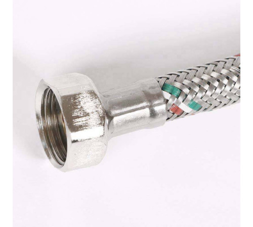 Гибкая подводка для воды Uni-Fitt DN 8 1/2 ВВ 180 см нержавеющая сталь 500S2018