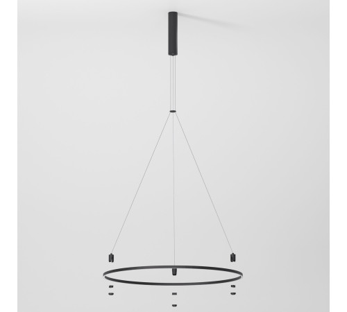 Esthetic Magnetic Шинопровод с тросовыми креплениями Round черный ⌀800 85138/00