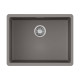 Кухонная мойка Omoikiri Kata 54-U-GR Artgranit 54x42 см leningrad grey 4993411