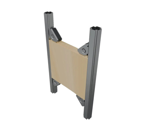 Монтажная пластина Hommet для крепления дополнительных элементов 200х200 мм 1000200