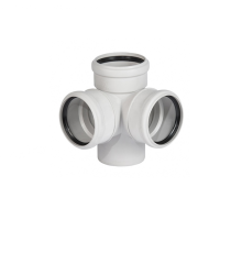 Крестовина двухплоскостная Ostendorf Skolan Safe SKED 110/110/110/87° RAL 7035 335910