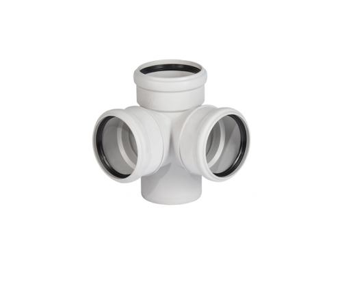 Крестовина двухплоскостная Ostendorf Skolan Safe SKED 110/110/110/87° RAL 7035 335910