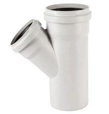 Тройник бесшумной канализации Ostendorf Skolan Safe SKEA 50/50 мм 45° 332200