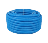 Труба защитная гофрированная Smart Install SI-GPER 32/27 мм для труб 25 мм синяя SI-GPER-32BLU50-R