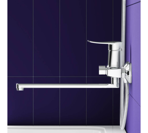 Смеситель для ванны и душа с душевым гарнитуром DORFF Ultra D5095000